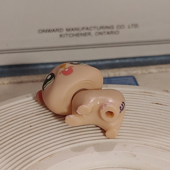 LPS Pink hamster  #1341 - Picture 5 of 5